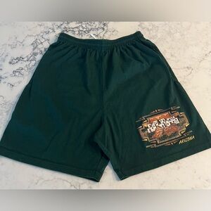 Vintage Santee HVYWT Green Arizona Shorts Unisex XL Made in USA 100% Cotton